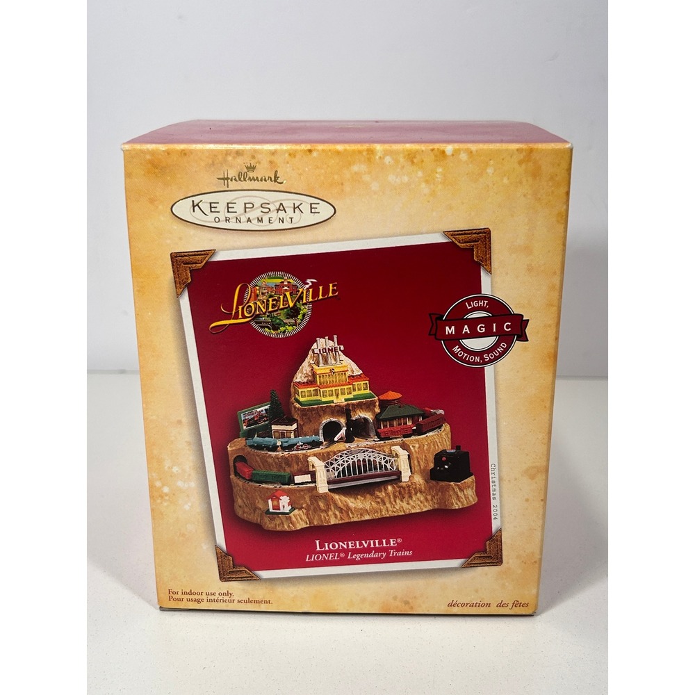 Hallmark Keepsake 2004 Lionelville Lionel Legendary Trains Magic Ornament